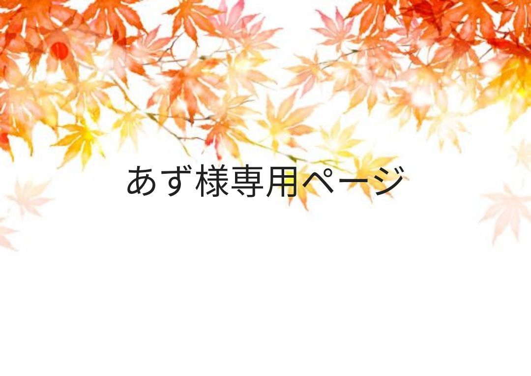 あず様専用ページ