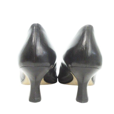 ヨシト YOSHITO パンプス Vカット ポインテッドトゥ ミドルヒール