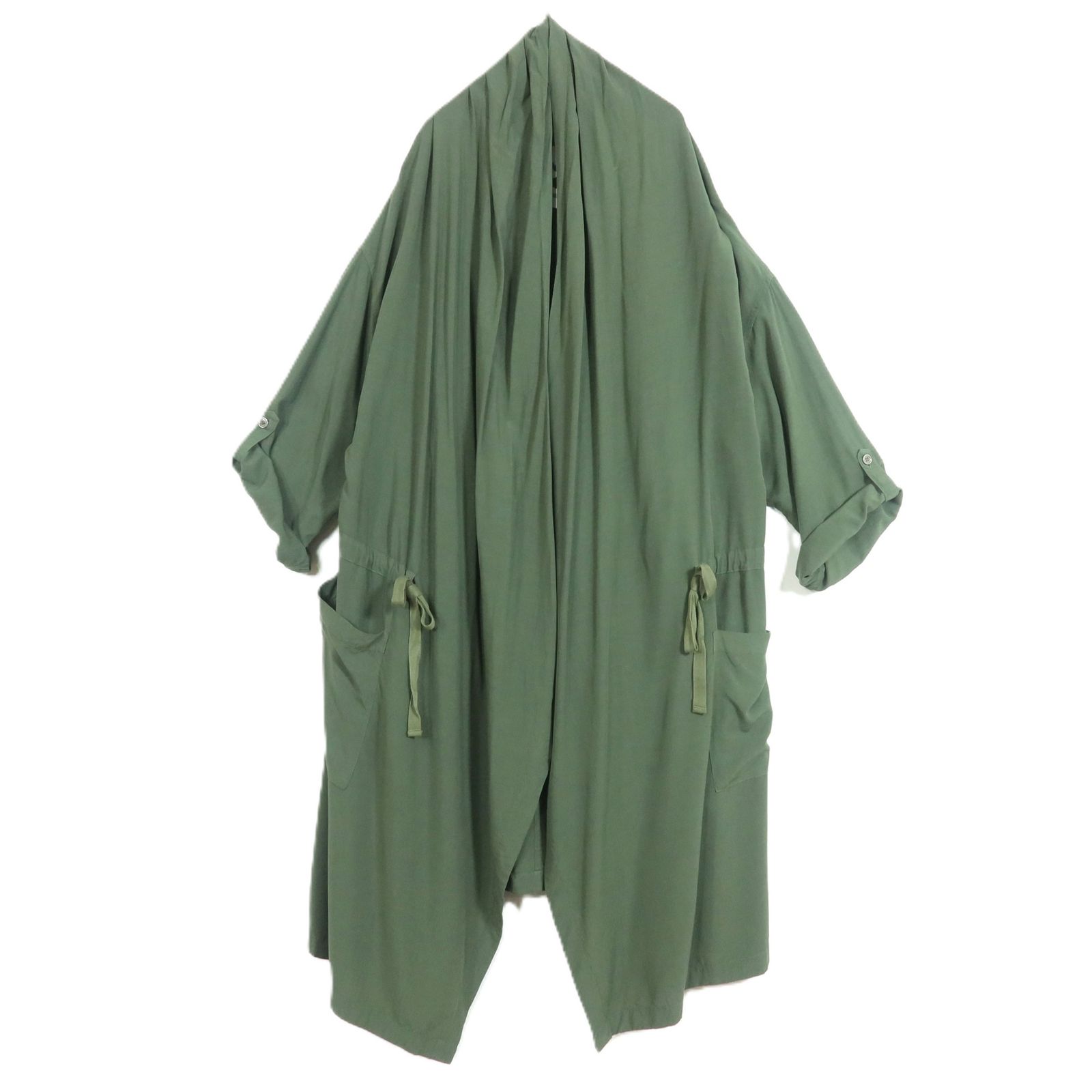 アズノウアズ☆ナチュラル可愛い♪ 襟のクシュっと感が素敵なロング