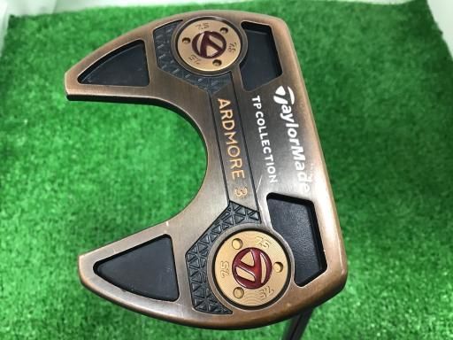 テーラーメイド TP COLLECTION BLACK COPPER ARDMORE 3 ショートカーブ 33インチ パター PT スチール フレックスその他 メンズ 男性用 右利き 右用 Cランク ゴルフクラブ