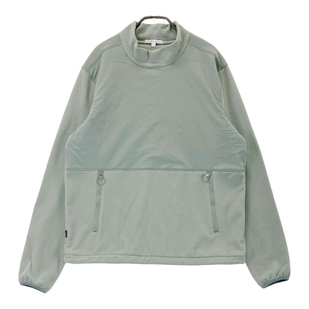 サイズ S MONZEE モンジー 切替 フリース 長袖トレーナー グリーン系 240101558761 ゴルフウェア メンズ ストスト