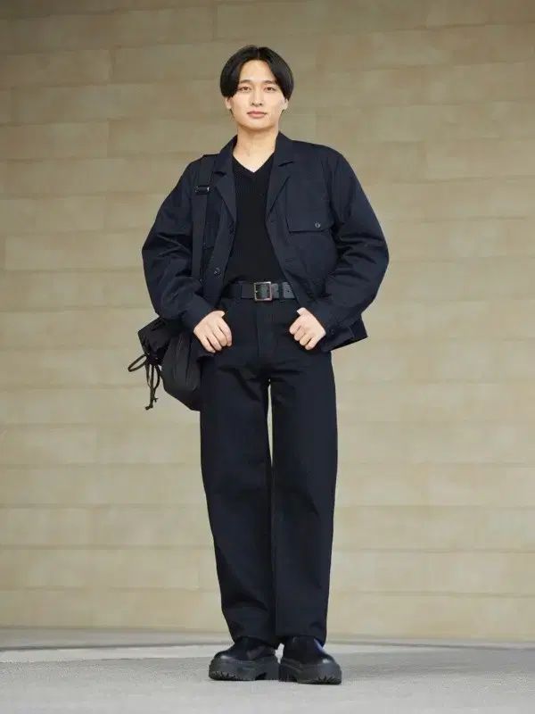 UNIQLO U ショートジャケット ブラック