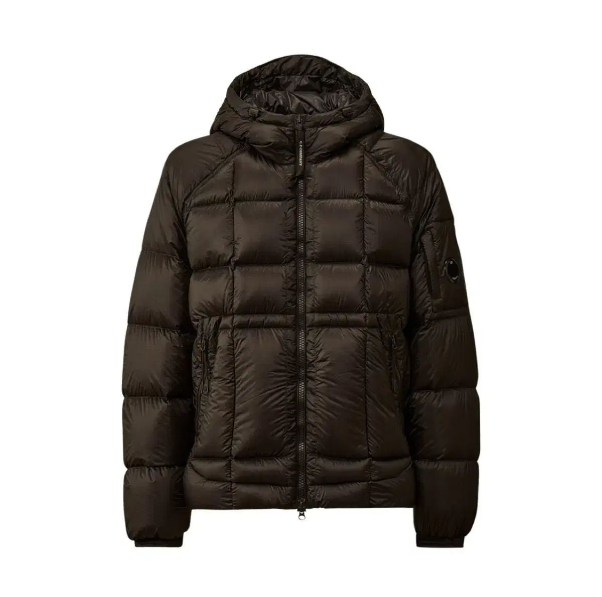 L C.P. COMPANY シーピーカンパニー DDシェル フード ダウン ジャケット ブラック