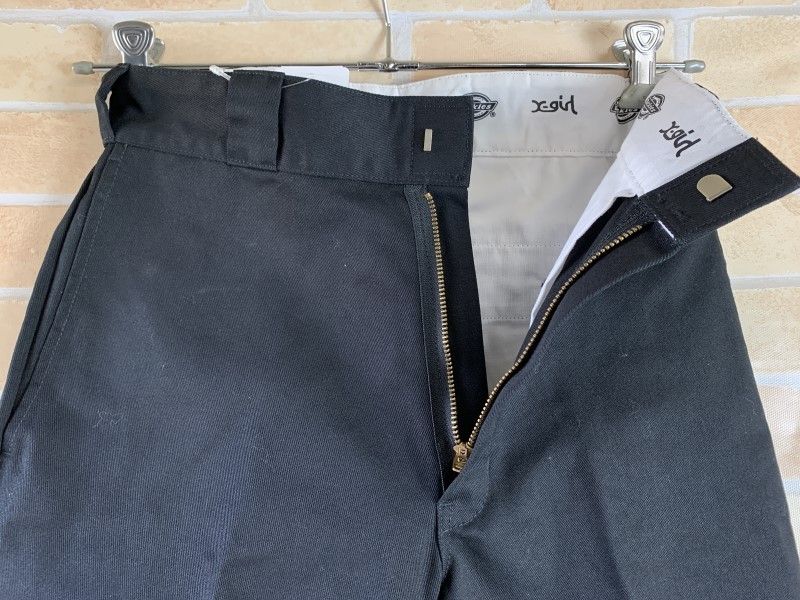 X-girl エックスガール X-girl x Dickies WORK PANTS ブラック S 44849158 GINKGOPHARMACY_COM