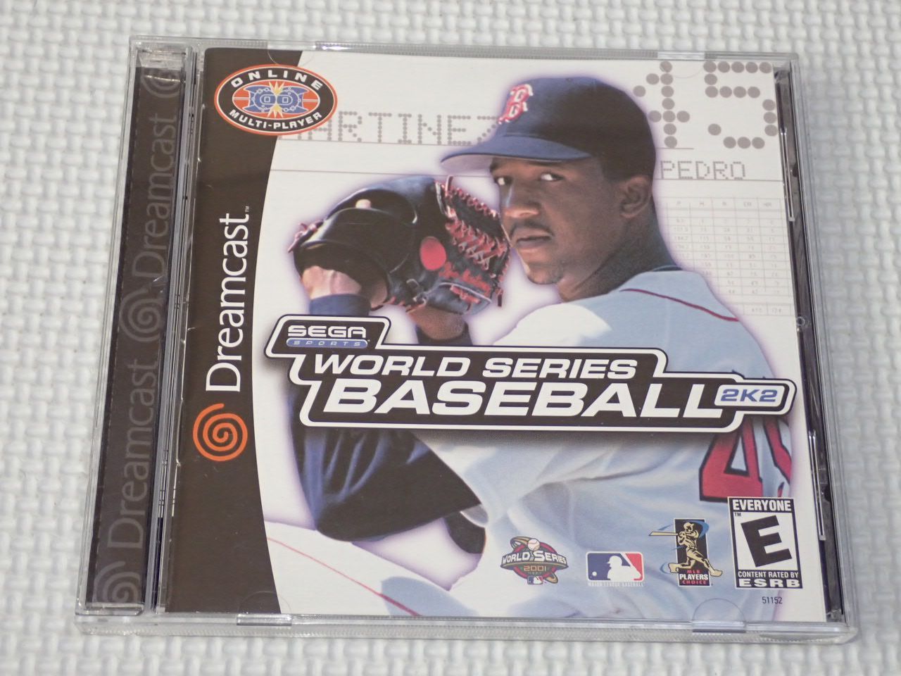 DC WORLD SERIES BASEBALL 2K2 海外版 北米版 ドリームキャスト 説明書付 ソフト付 動作 済