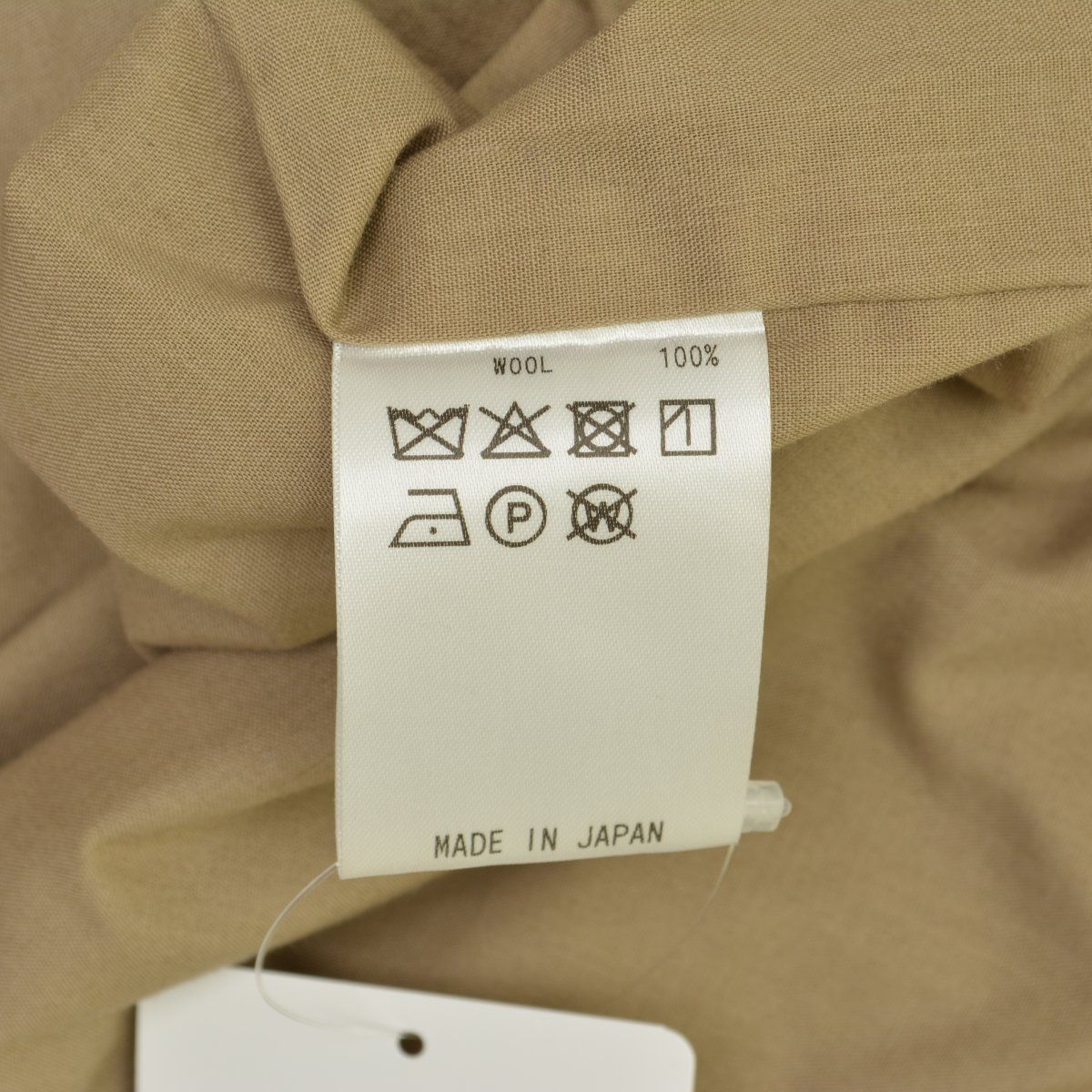 サスペンダーパンツウールパンツ