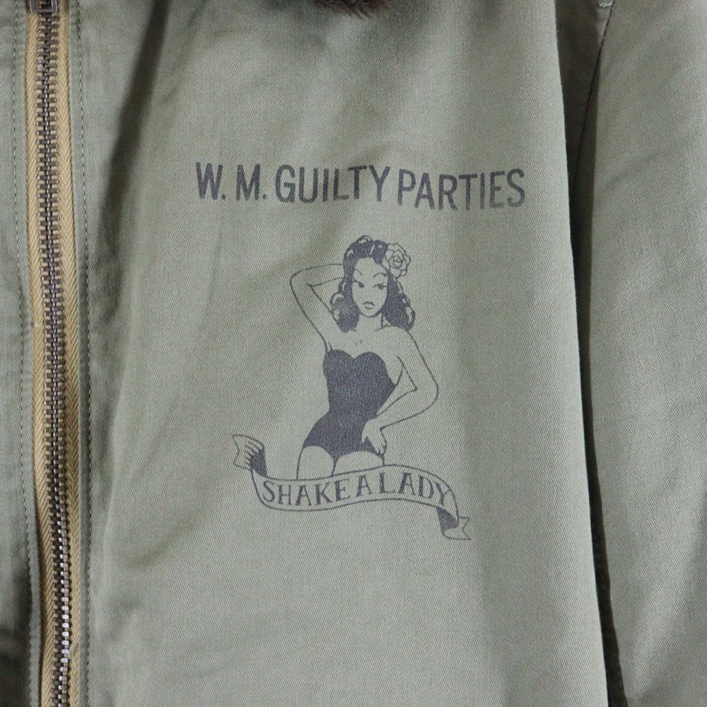 フライトジャケット カーキ