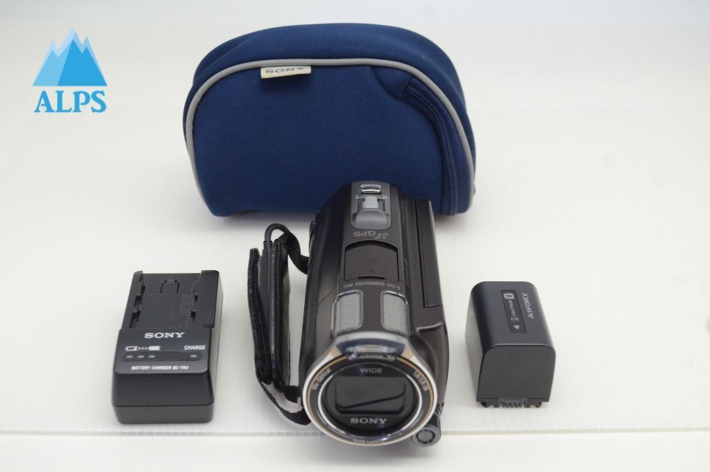 SONY ソニー Handycam HDR-CX560V デジタルビデオカメラ ブラウン ポーチ付 251031a