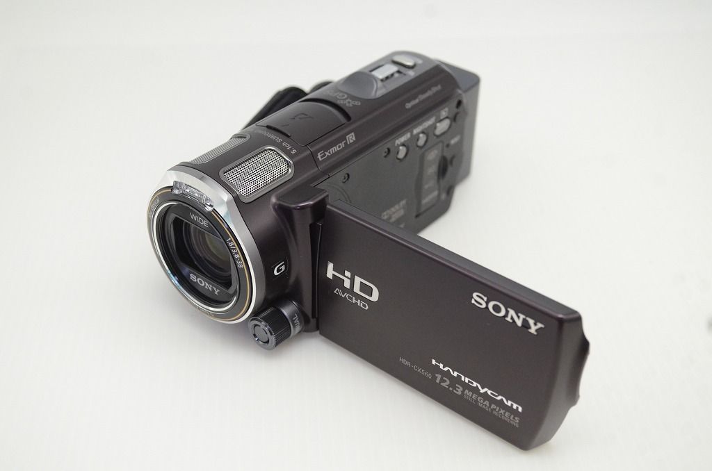 SONY ソニー Handycam HDR-CX560V デジタルビデオカメラ ブラウン ポーチ付 251031a