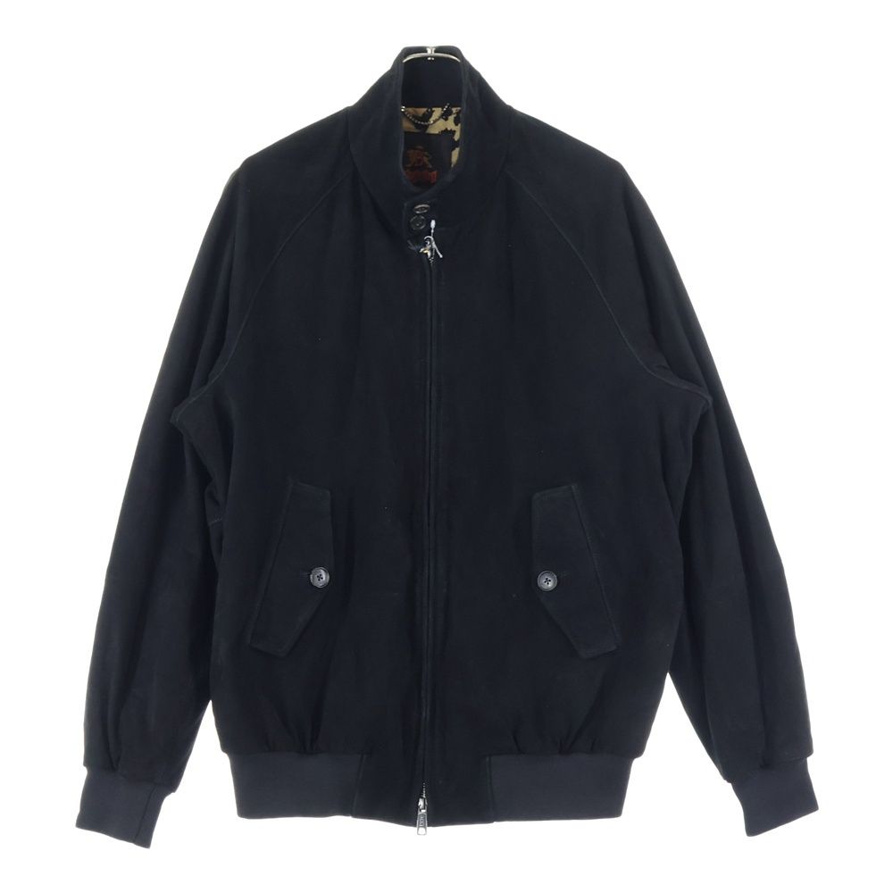 WACKO MARIA ワコマリア 25AW SUEDE G9 HARRINGTON JACKET スエード ハリントンジャケット ブラック 25FW-WMO-BC01