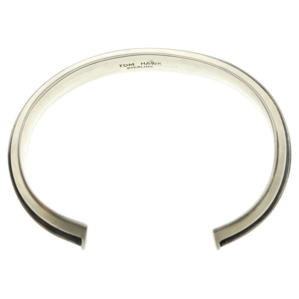 TOM HAWK トムホーク ラインバングル シルバー バングル TOM HAWK (トムホーク) 2ラインバングル シルバー - メルカリ