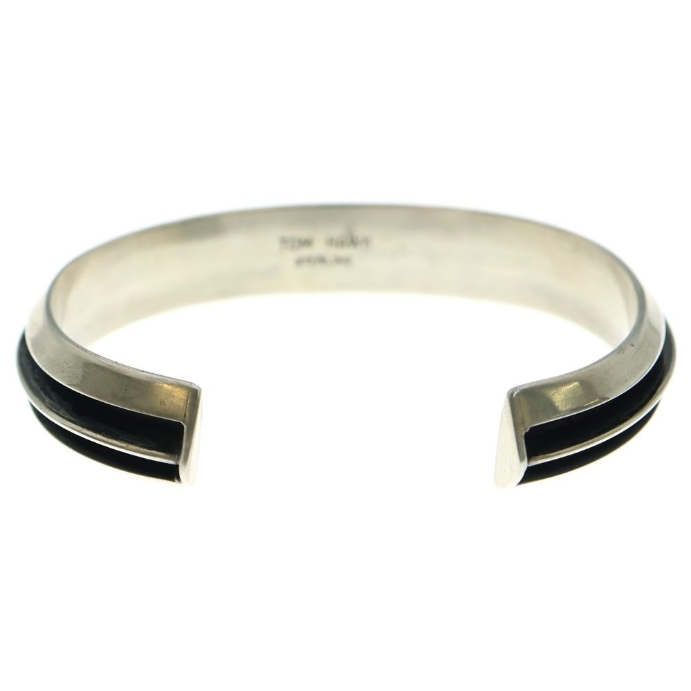 TOM HAWK (トムホーク) 2ラインバングル シルバー - メルカリ