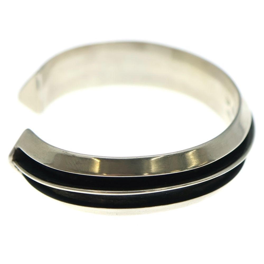 TOM HAWK (トムホーク) 2ラインバングル シルバー - メルカリ