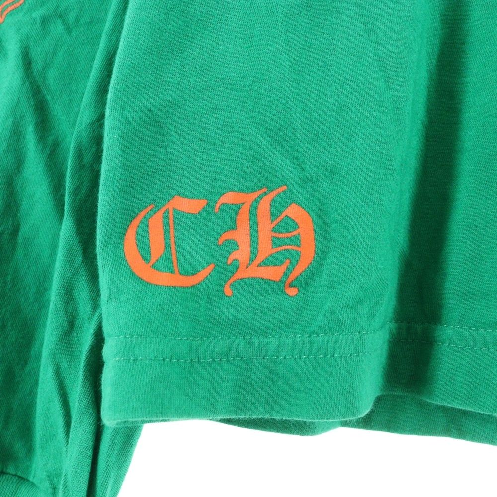 CHROME HEARTS (クロムハーツ) CH L S バックCHクロス ホースシュー