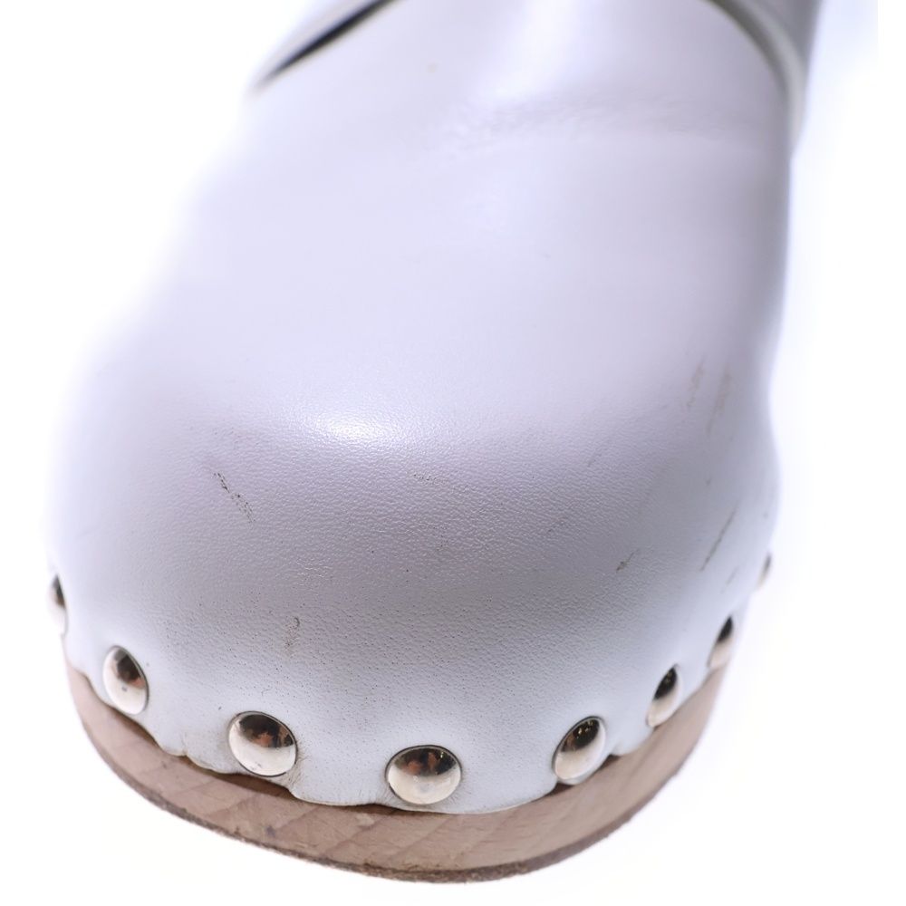 ✨【美品】HERMÈS エルメス カリャ レザーミュール 36✨ HERMES (エルメス) カリャ レザー サボ サンダル ミュール ホワイト