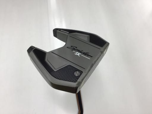 テーラーメイド Spider SR PLATINUM WHITE シングルベンド 33インチ パター PT スチール フレックスその他 メンズ 男性用 右利き 右用 Dランク ゴルフクラブ