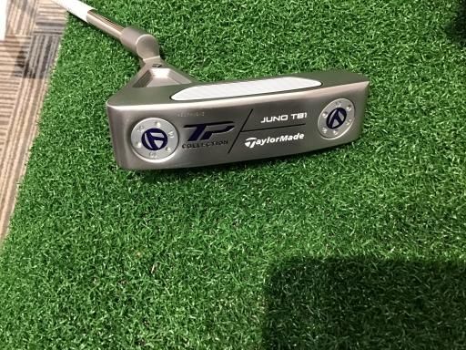 テーラーメイド TP COLLECTION HYDRO BLAST JUNO TB1 34インチ レフティ パター PT スチール フレックスその他 メンズ 男性用 左利き レフティ 左用 Bランク ゴルフクラブ