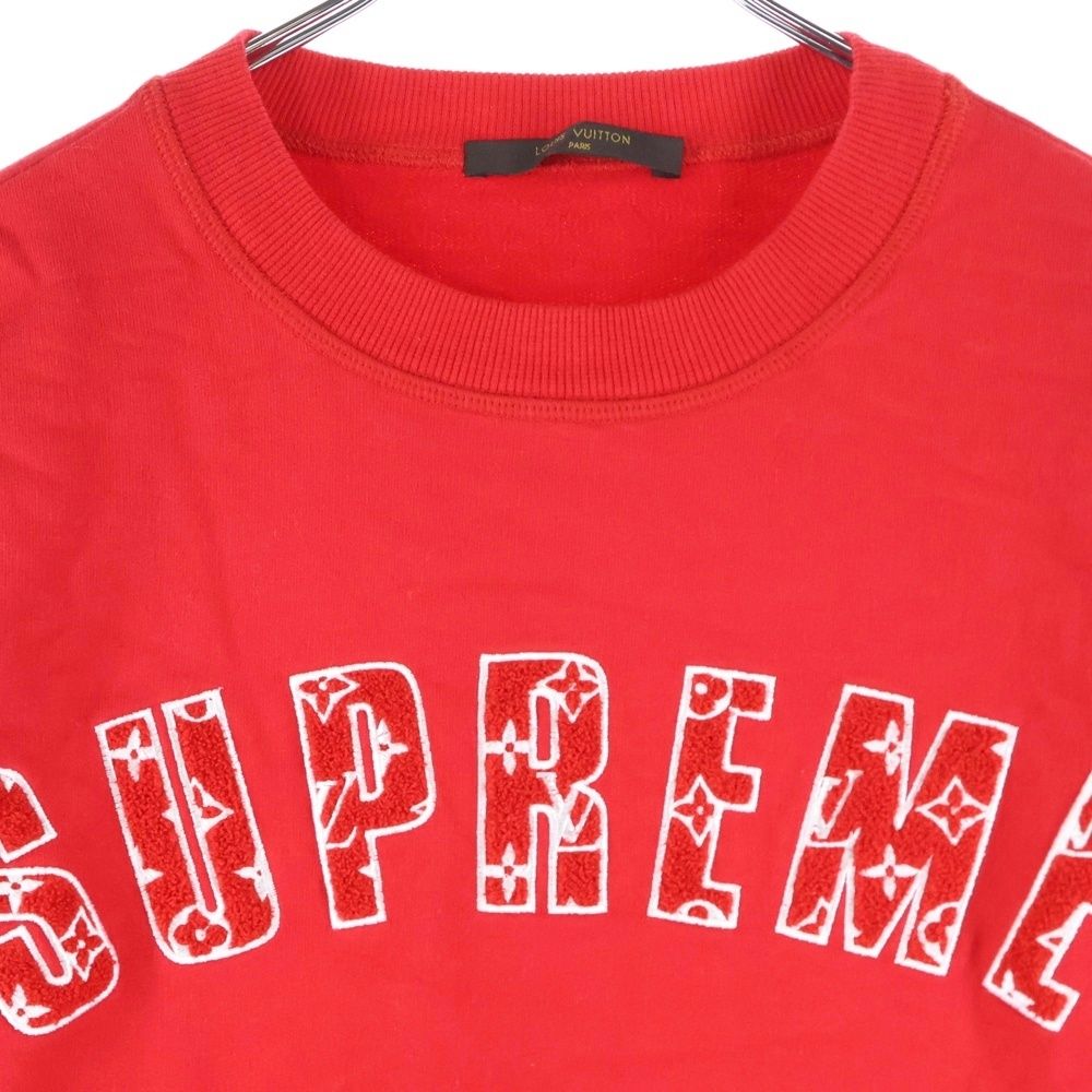 LOUIS VUITTON (ルイヴィトン) 17AW × SUPREME Arc Logo Crewneck