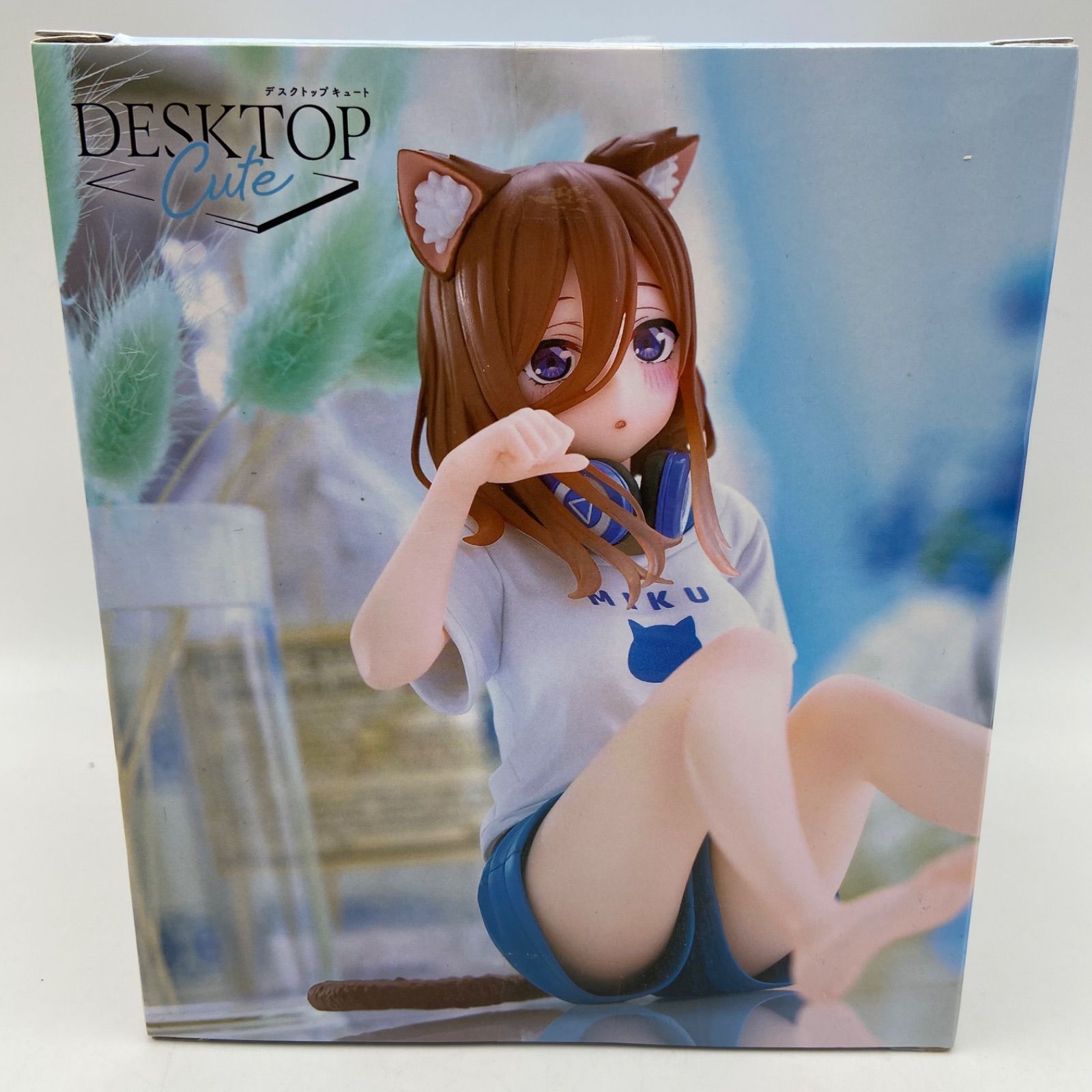 未開封 五等分の花嫁 Desktop Cute フィギュア 中野三玖 描き下ろしCat