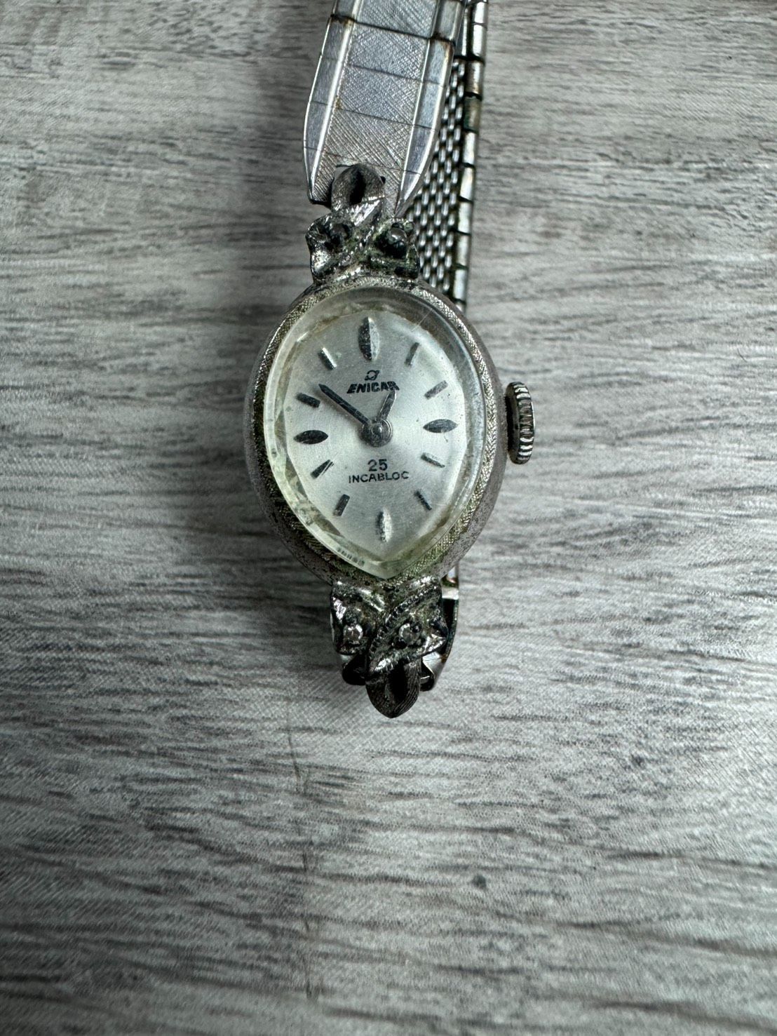 UNICAR 腕時計 25INCABLOC エニカ ビンテージ時計 アンティーク レディース