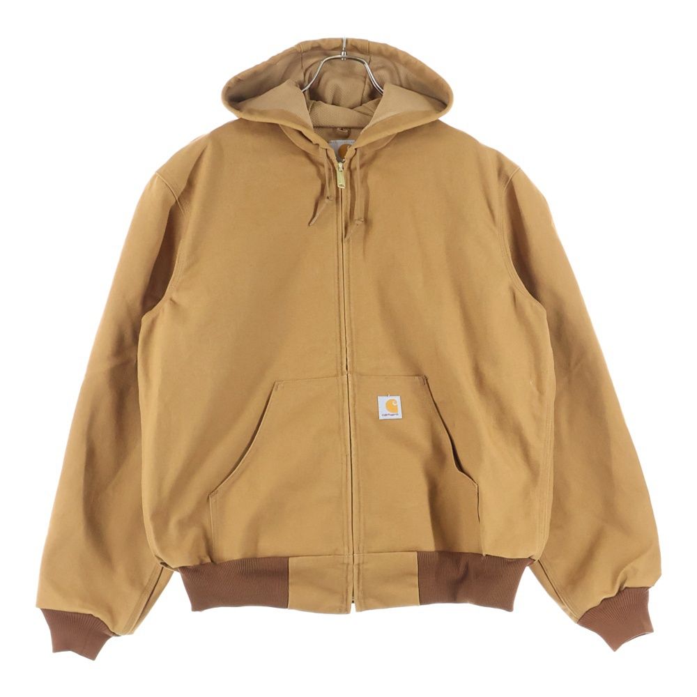 CARHARTT カーハート Acticve Jacket Thermal Lined サーマルライナー アクティブ ジャケット サーマル裏地 フーディーパーカー ブラウン J131-BRN