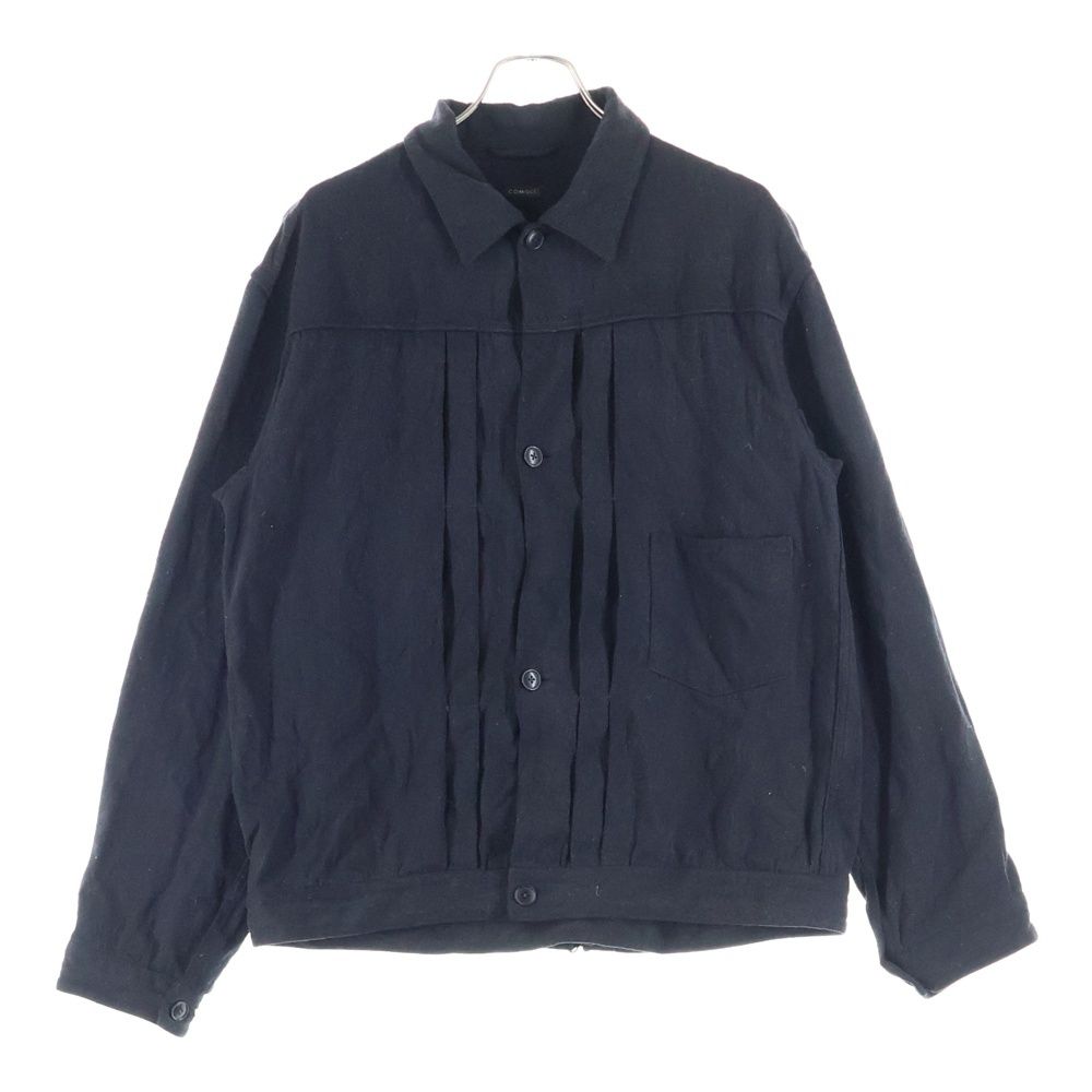 COMOLI (コモリ) TYPE-1ST シルクネップ シャツジャケット V01-01007