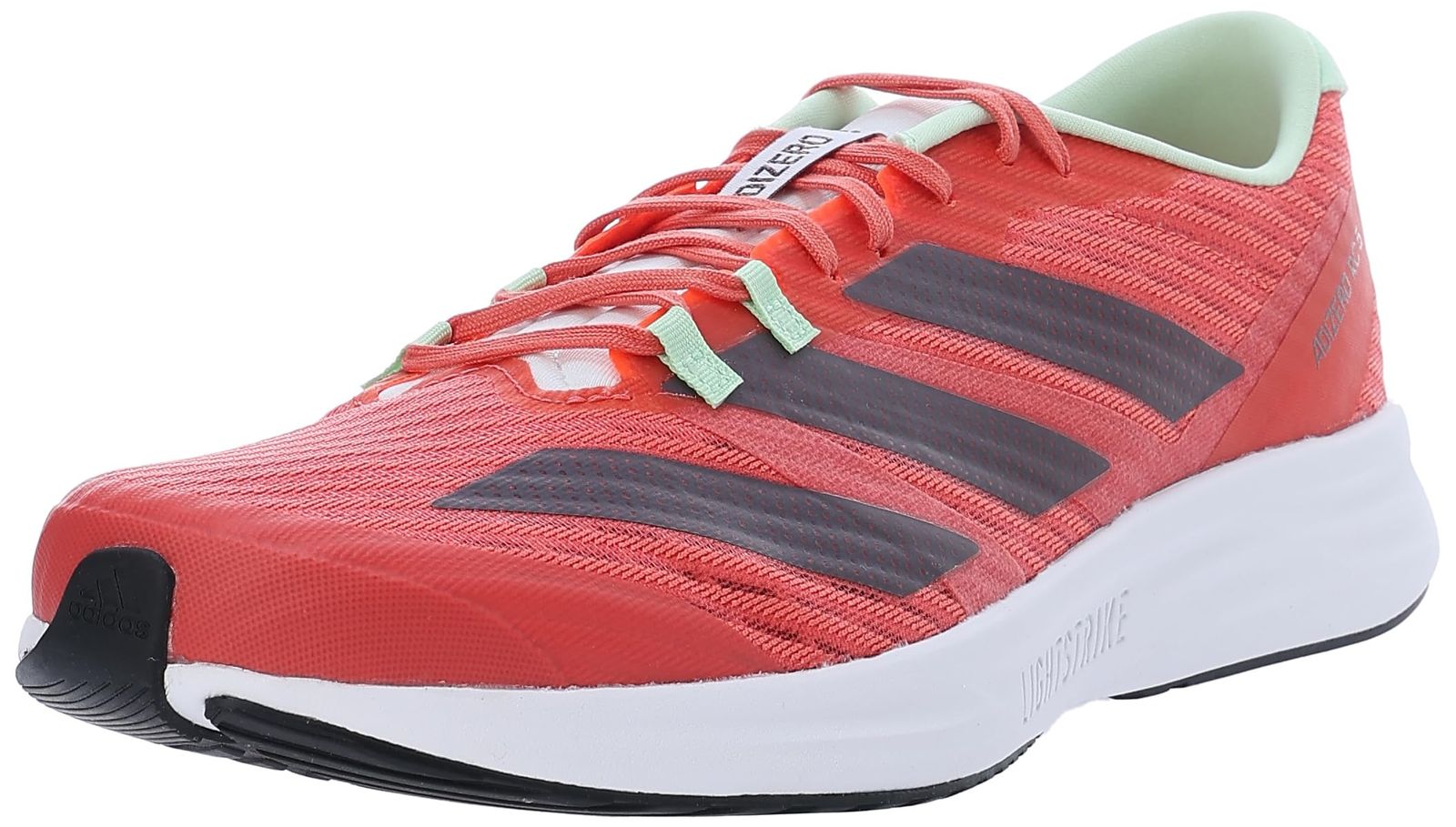 アディダス ランニングシューズ アディゼロ RC 5 LIZ 84 コアブラック プリラブドスカーレット オーロラメタリック IE 3708 24 cm