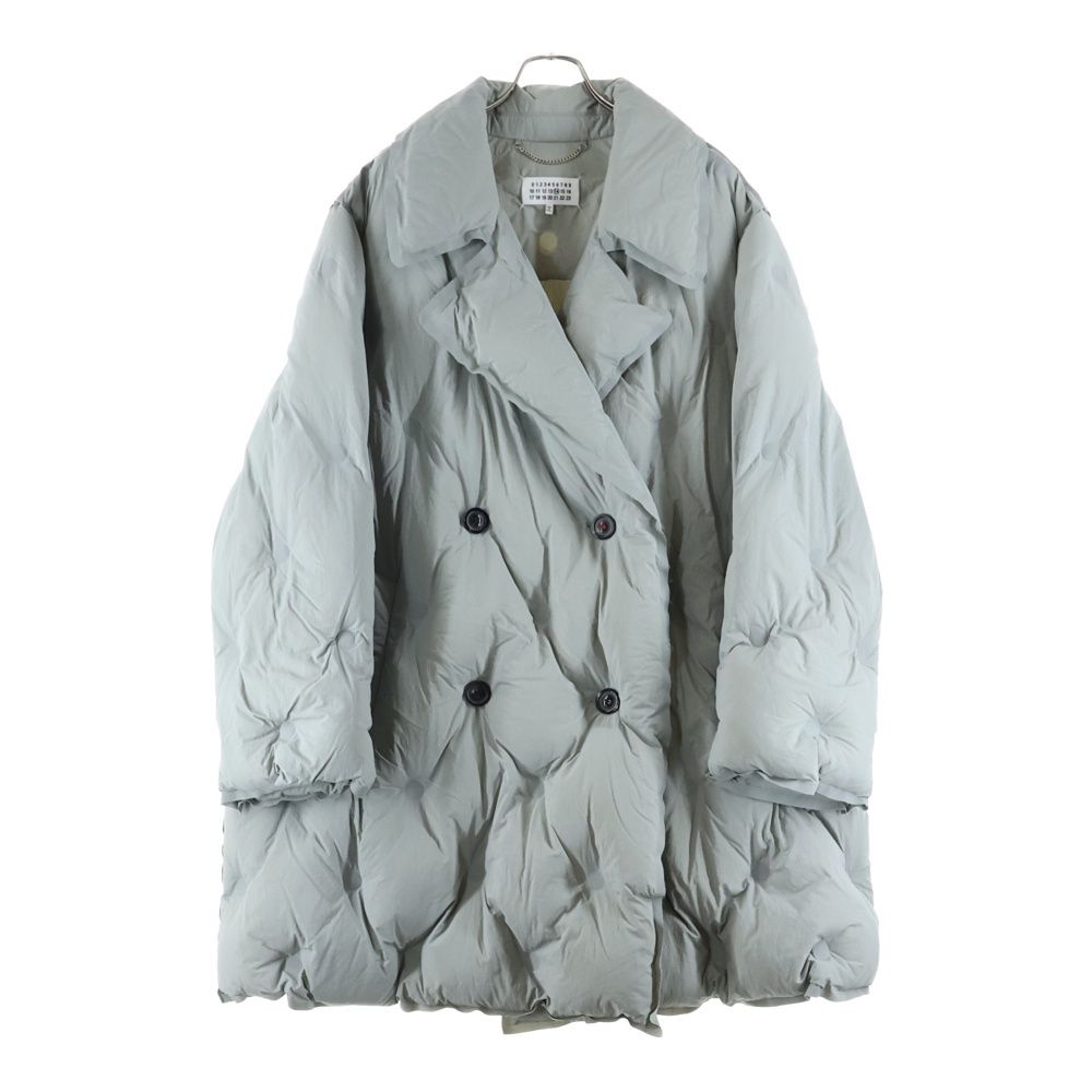 Maison Margiela 14 メゾンマルジェラ 21AW ダブルブレスト グラムスラム パデットコート グレー S50AM0514 S49986