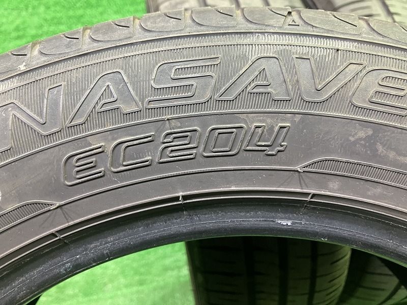  DUNLOP サマー ダンロップ エナセーブEC 204 195 60 R 15 4本 4ミリ 2021年 15インチ サマータイヤ ノーマルタイヤ
