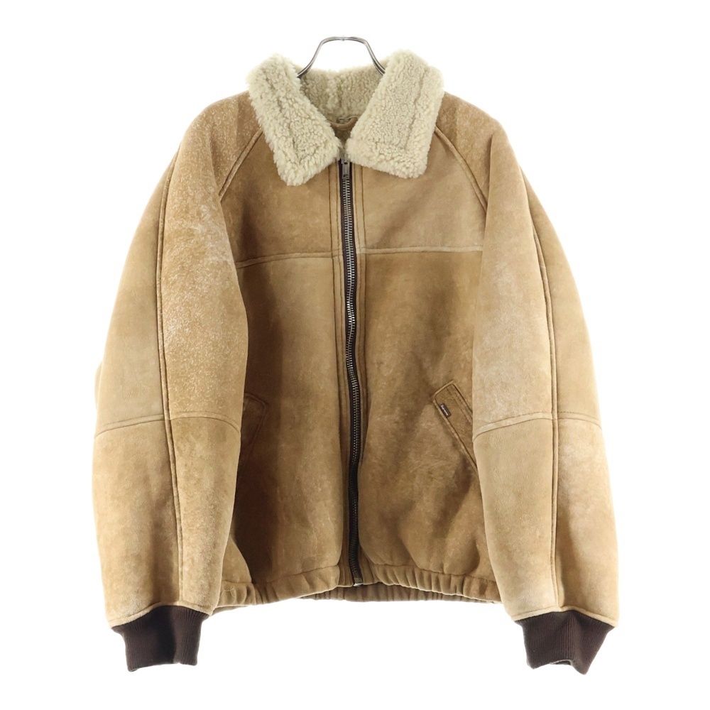 SUPREME シュプリーム 23AW Shearling Bomber Jacket シェアリングボンバー ムートン ジャケット ブラウン