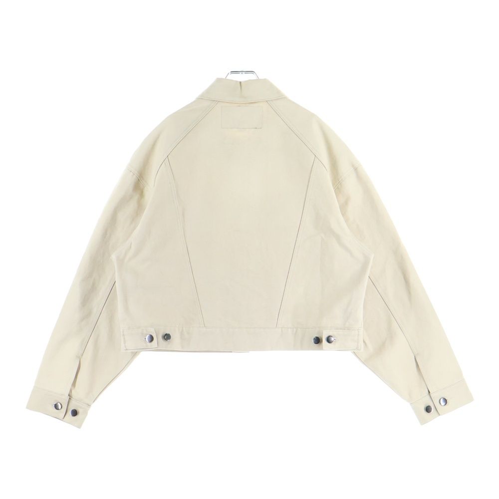 entire studios エンタイア スタジオ Workerwear Jacket ES2312C クロップド キャンバスジャケット ベージュ