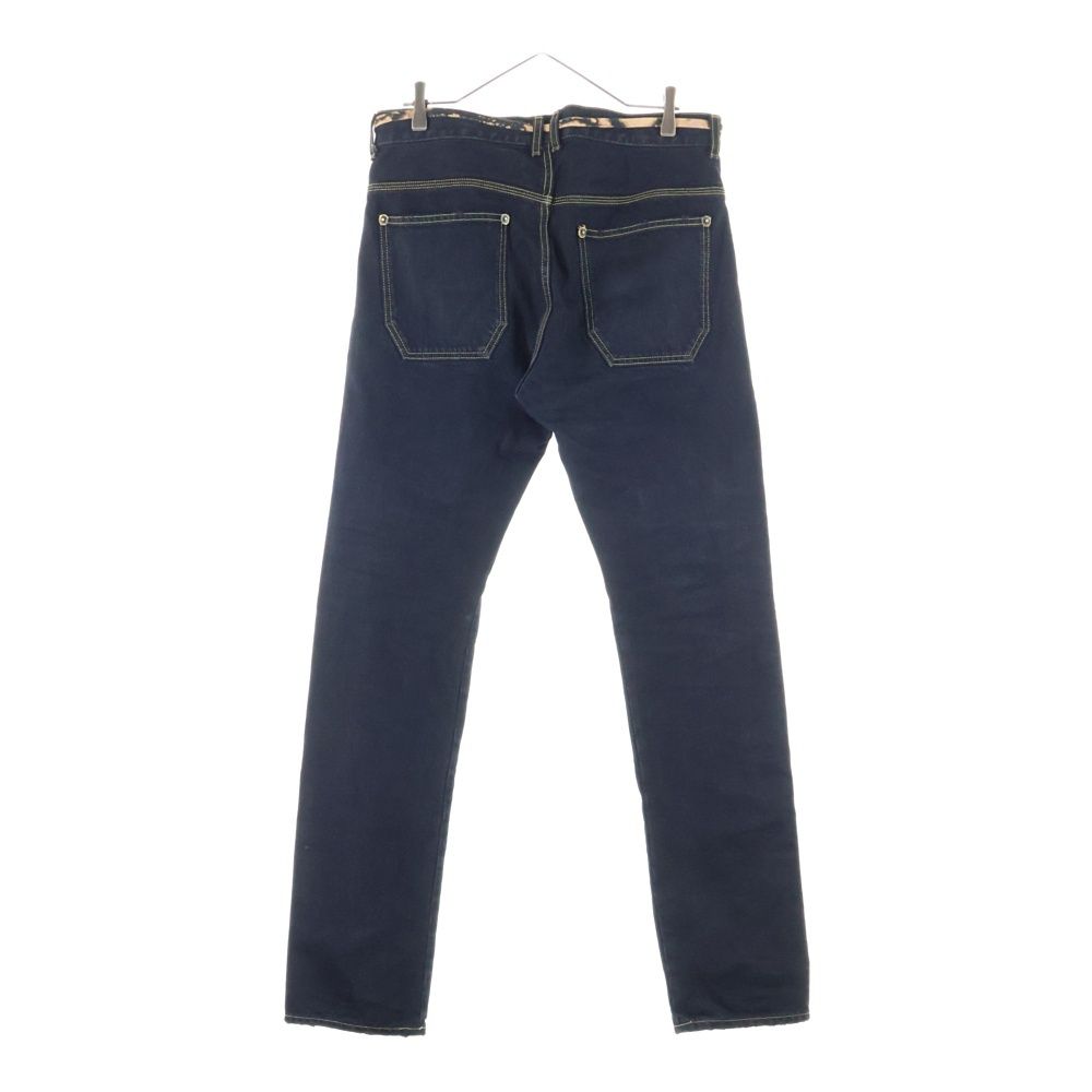 cvtvlist (カタリスト) ロゴプリント ブリーチレースベルト付き デニム