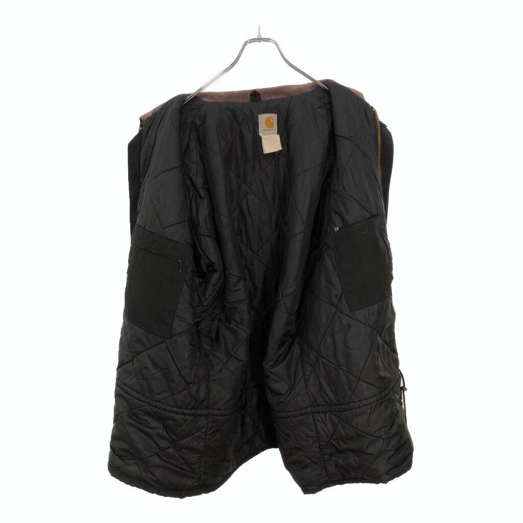 Carhartt カーハート トラディショナルジャケット ブラック(メンズ XL相当)中古 古着 V2156 Carhartt カーハート トラディショナルジャケット ブラック(メンズ XL