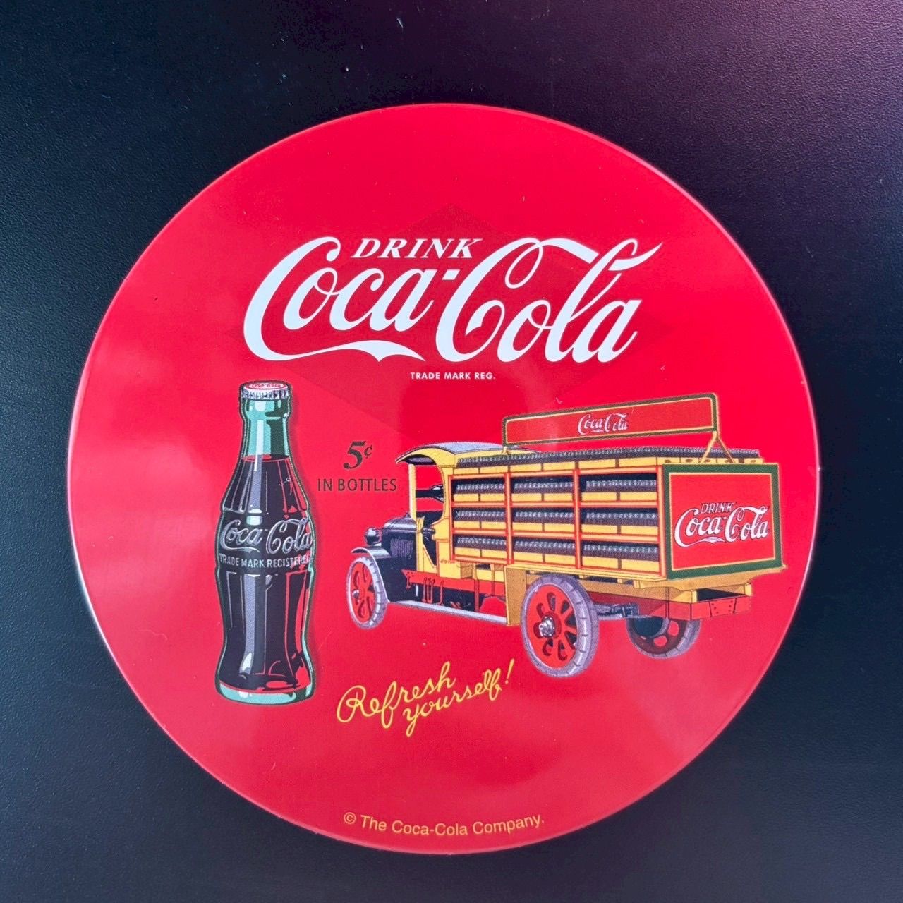 コカ・コーラまとめ売】コースター（未使用品）&ミニカー&置き時計