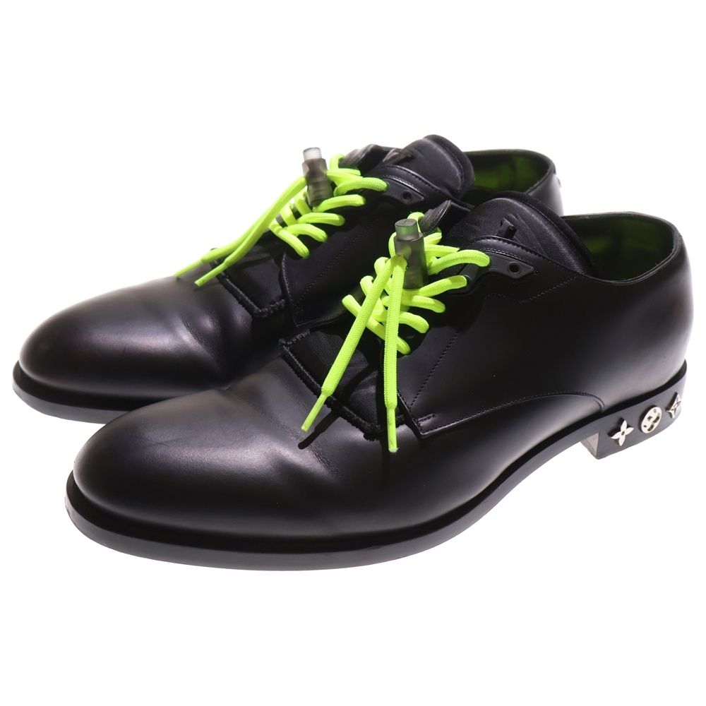 LOUIS VUITTON ルイヴィトン LVフォーマルライン モノグラム レザーローカットシューズ ブラック