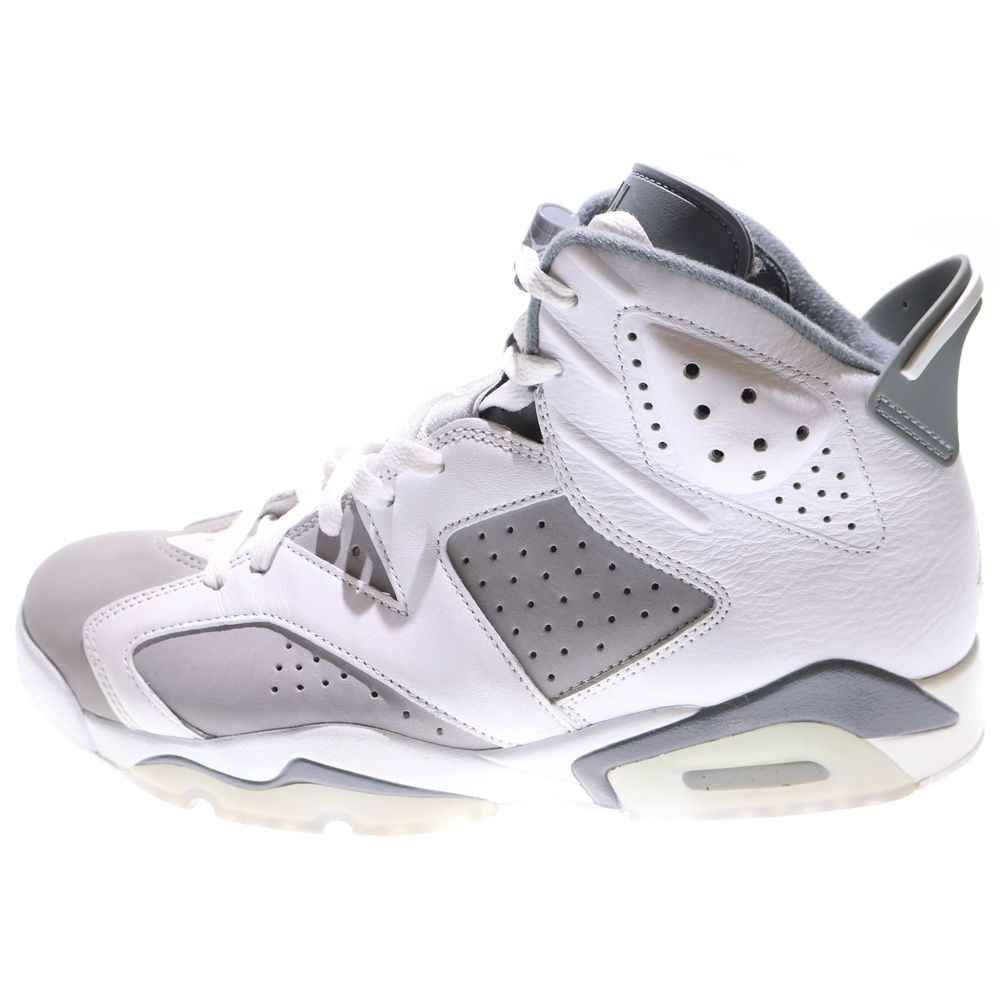 adidas アディダス AIR JORDAN 6 RETRO COOL GREY CT8529-100 エアジョーダン6 クールグレー ハイカットスニーカー グレー ホワイト US10 28.0cm