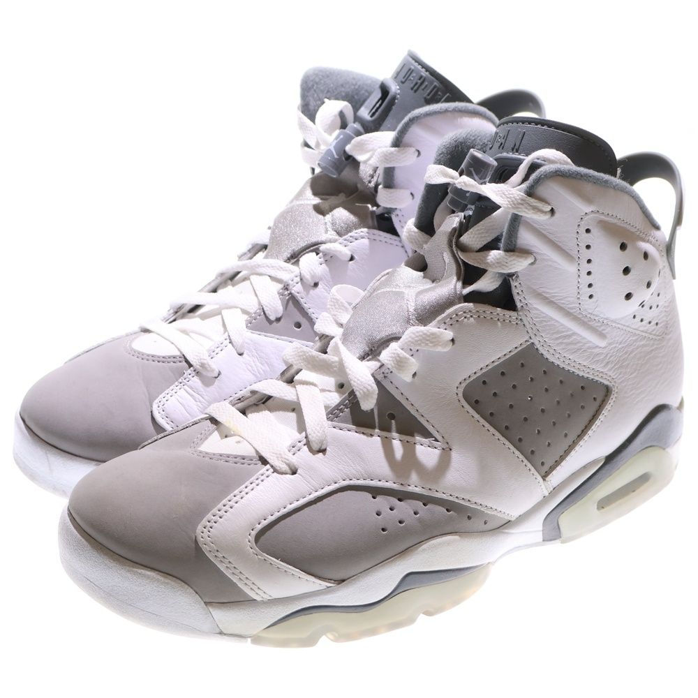 adidas アディダス AIR JORDAN 6 RETRO COOL GREY CT8529-100 エアジョーダン6 クールグレー ハイカットスニーカー グレー ホワイト US10 28.0cm