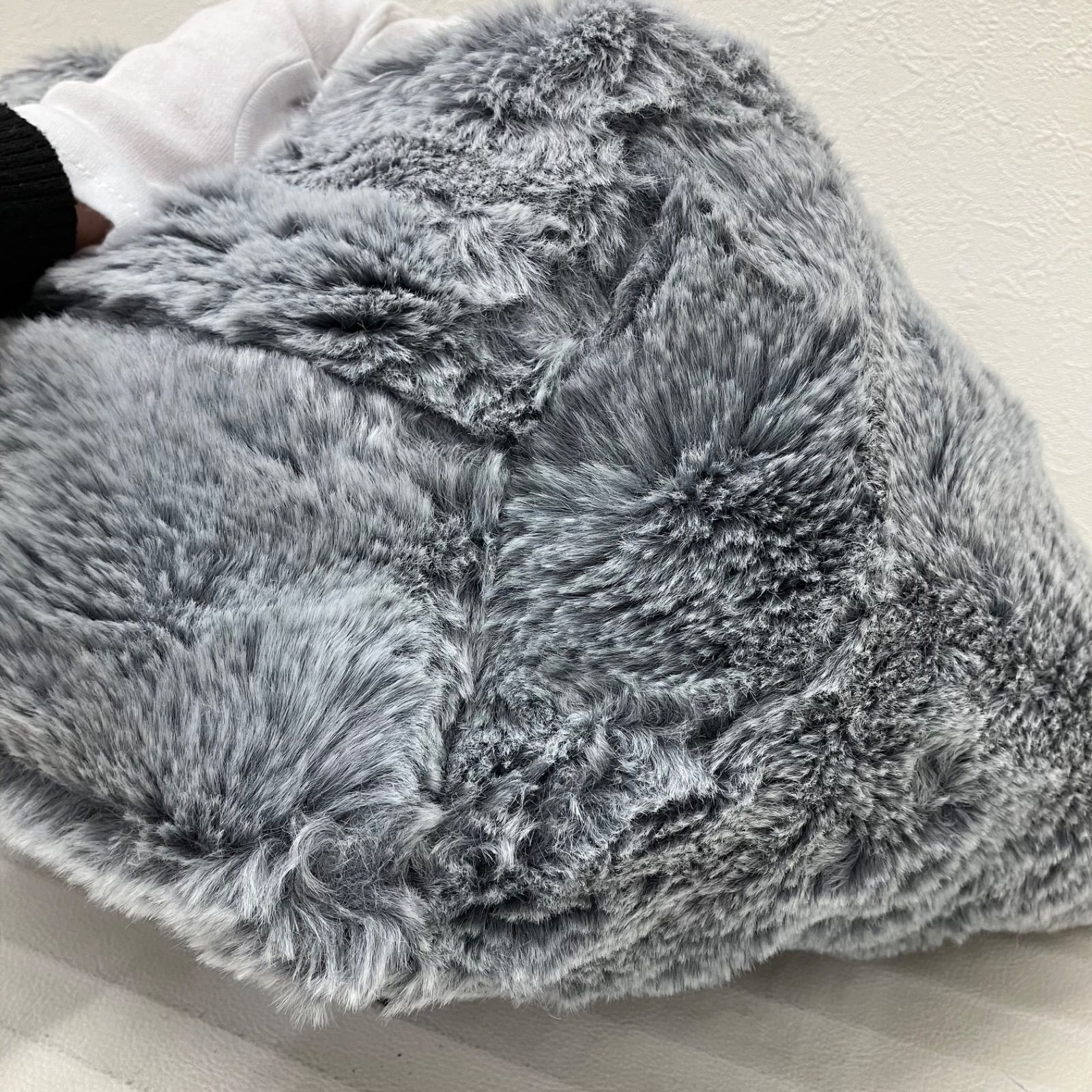 5814 良品 LUDLOW ラドロー グレープハンドルファーバッグ トート