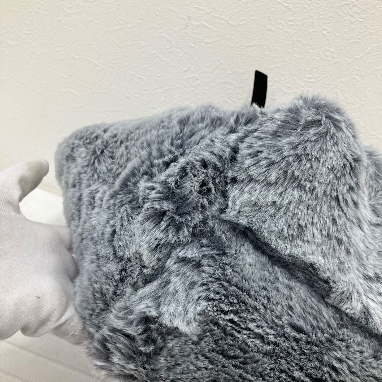 5814 良品 LUDLOW ラドロー グレープハンドルファーバッグ トート