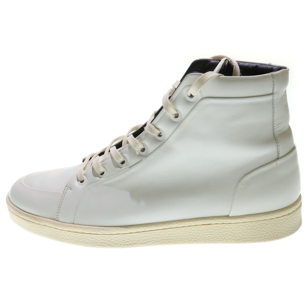 BALENCIAGA バレンシアガ High Top Sneaker レザーハイカットスニーカー ホワイト