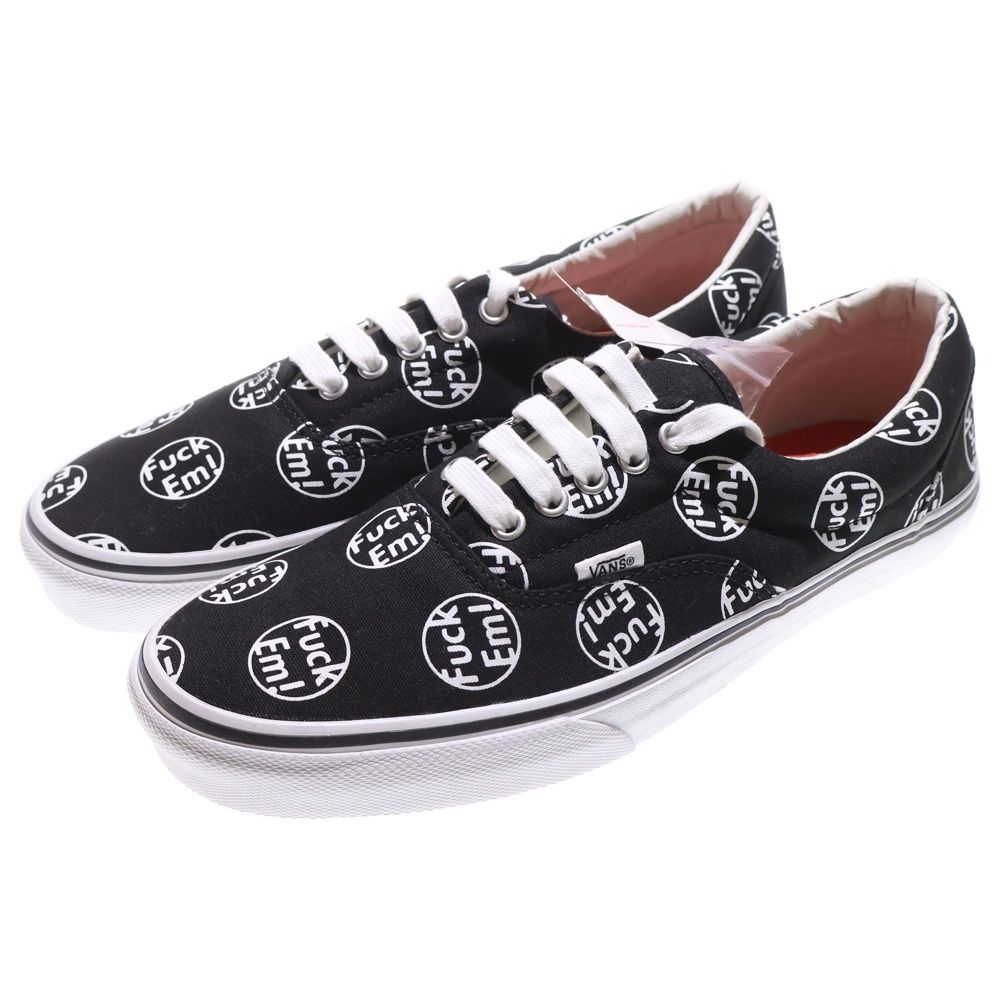 SUPREME シュプリーム 14AW ×VANS era fack em ローカットスニーカー ブラック US9.5 27.5cm VN-0ZULG3P