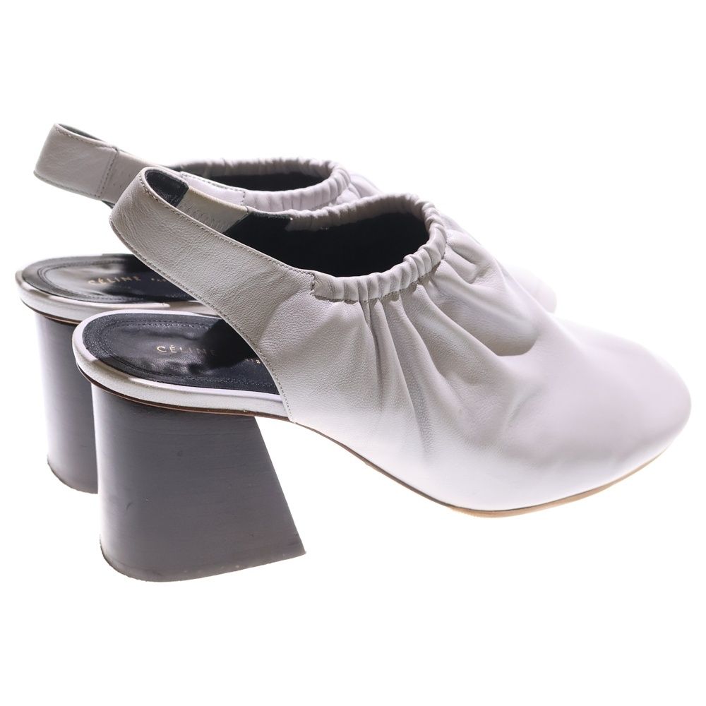 【新品】セリーヌ フィービー パンプス 24cm CELINE (セリーヌ) フィービー期 スリングバック レザー ヒール
