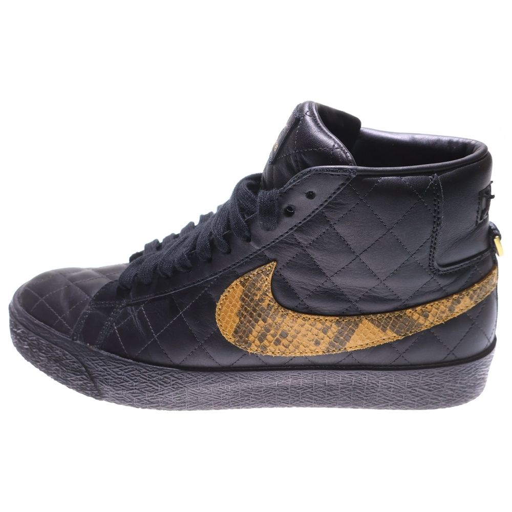 NIKE SB ナイキエスビー 22 AW SUPREME ZOOM BLAZER MID DV 5078 001 シュプリーム ズーム ブレーザー ミッドカットスニーカー ブラック US 10 28 0 cm
