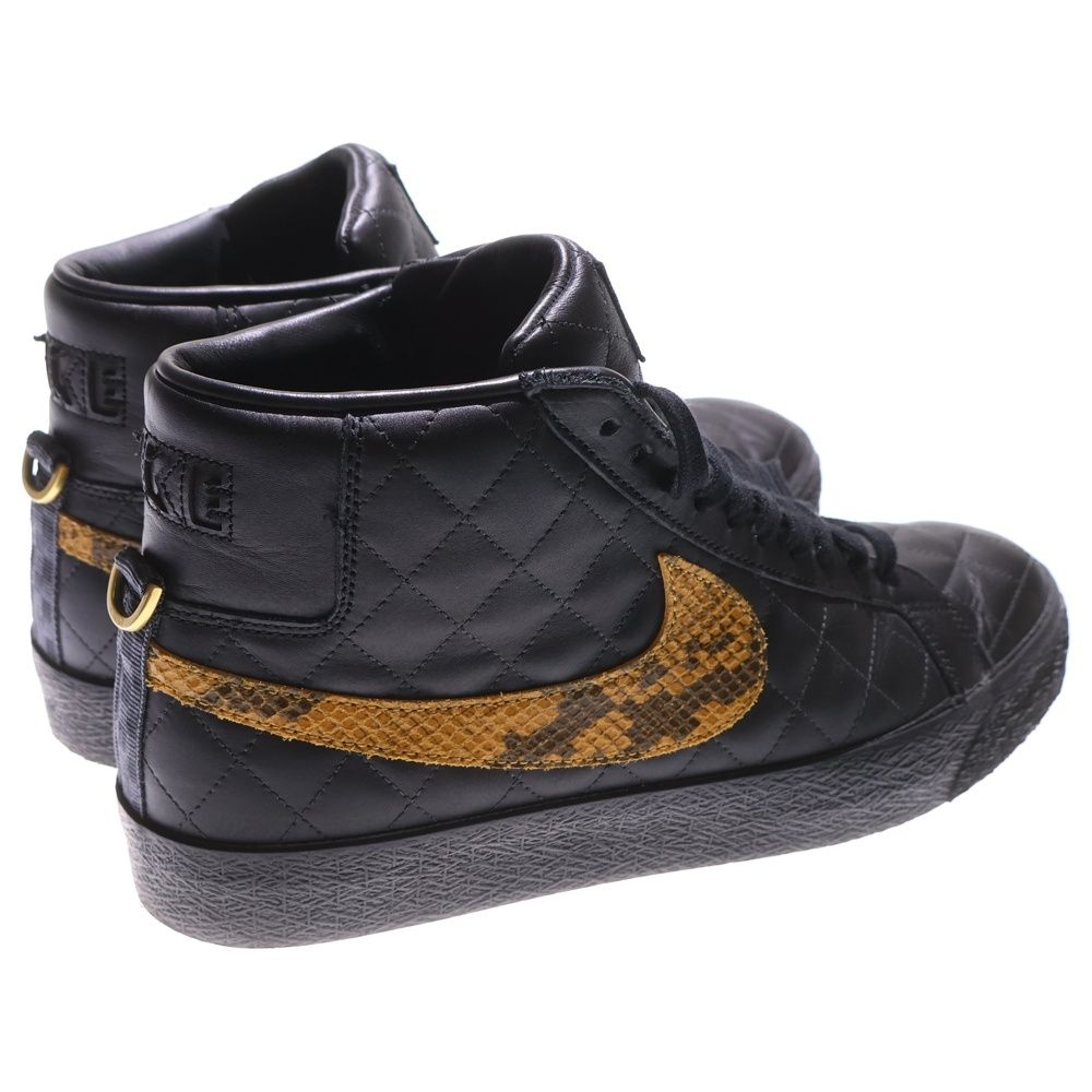  NIKE SB ナイキエスビー 22 AW SUPREME ZOOM BLAZER MID DV 5078 001 シュプリーム ズーム ブレーザー ミッドカットスニーカー ブラック US 10 28 0 cm スニーカー 靴