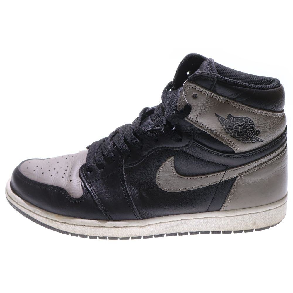 NIKE ナイキ AIR JORDAN 1 RETRO HIGH OG SHADOW 2.0 エア ジョーダン1 シャドウ 2.0 ハイカットスニーカー US11 29cm グレー ブラック 555088-035