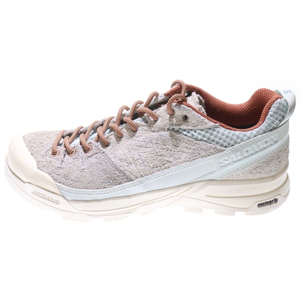 SALOMON サロモン X ALP SUEDE スエード ローカットスニーカー ライトグレー US 8 26 cm 477251