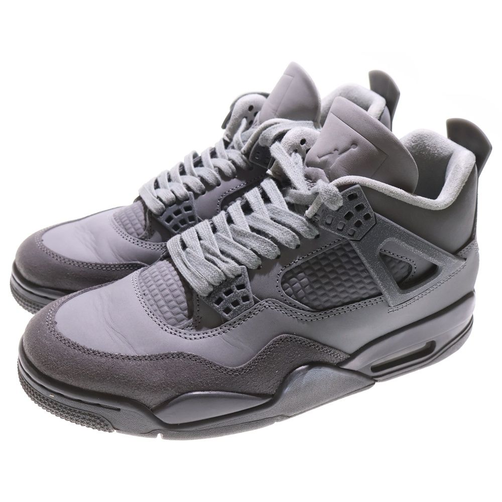 NIKE ナイキ AIR JORDAN 4 RETRO SE WET CEMENT エアジョーダン4 レトロ ウェットセメント ハイカットスニーカー グレー US8 26cm FQ7928-001