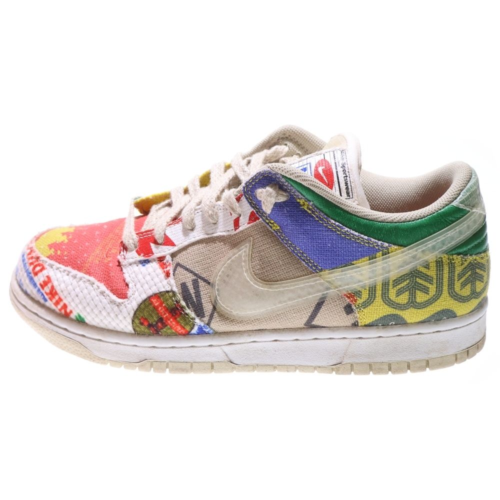 NIKE ナイキ DUNK LOW CITY MARKET ダンク シティマーケット ローカットスニーカー マルチ US8.5 26.5cm DA6125-900