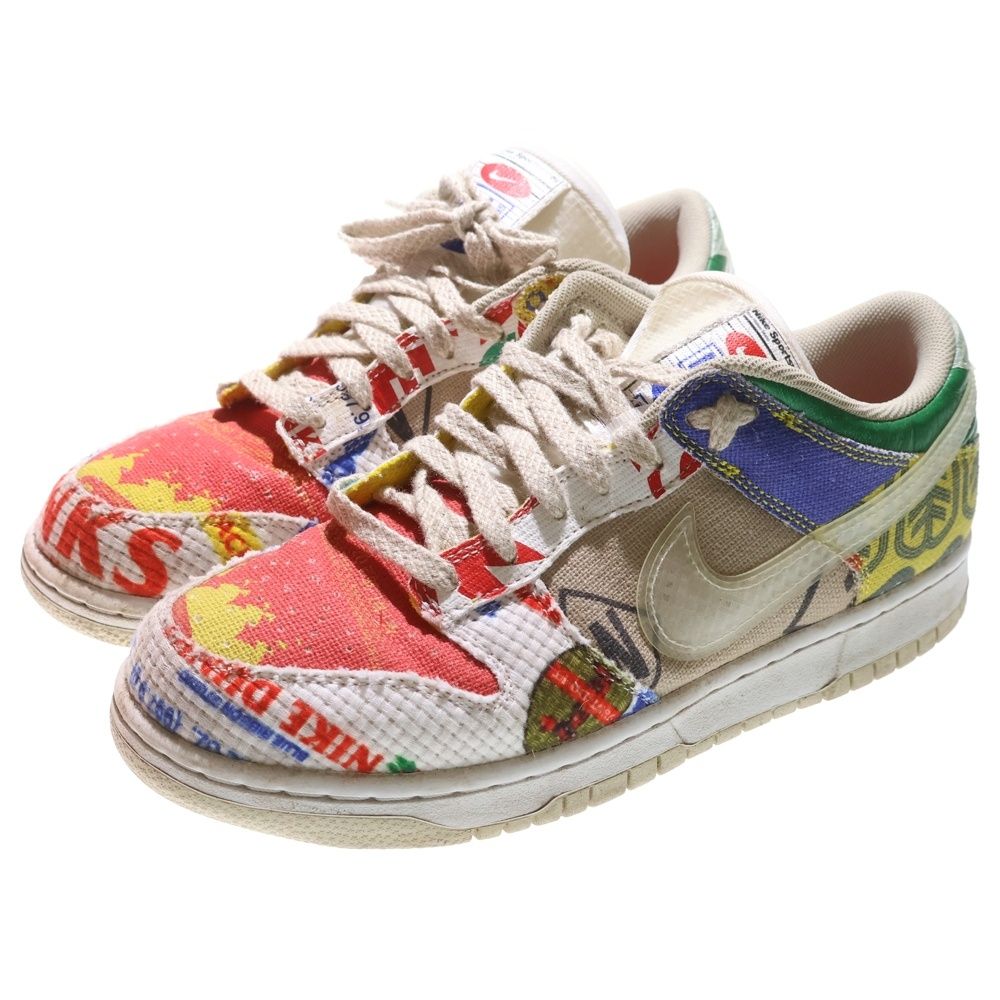 NIKE ナイキ DUNK LOW CITY MARKET ダンク シティマーケット ローカットスニーカー マルチ US8.5 26.5cm DA6125-900