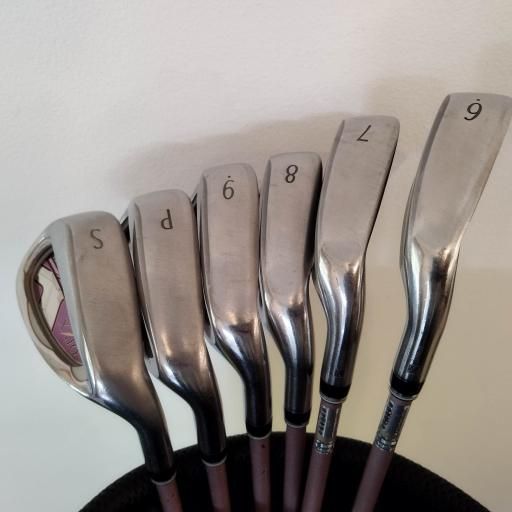 ダンロップ XXIO 2018 8S ボルドー レディース アイアンセット IR XXIO MP1000L アイアン ボルドー フレックスL レディース 女性用 右利き 右用 Cランク ゴルフクラブ